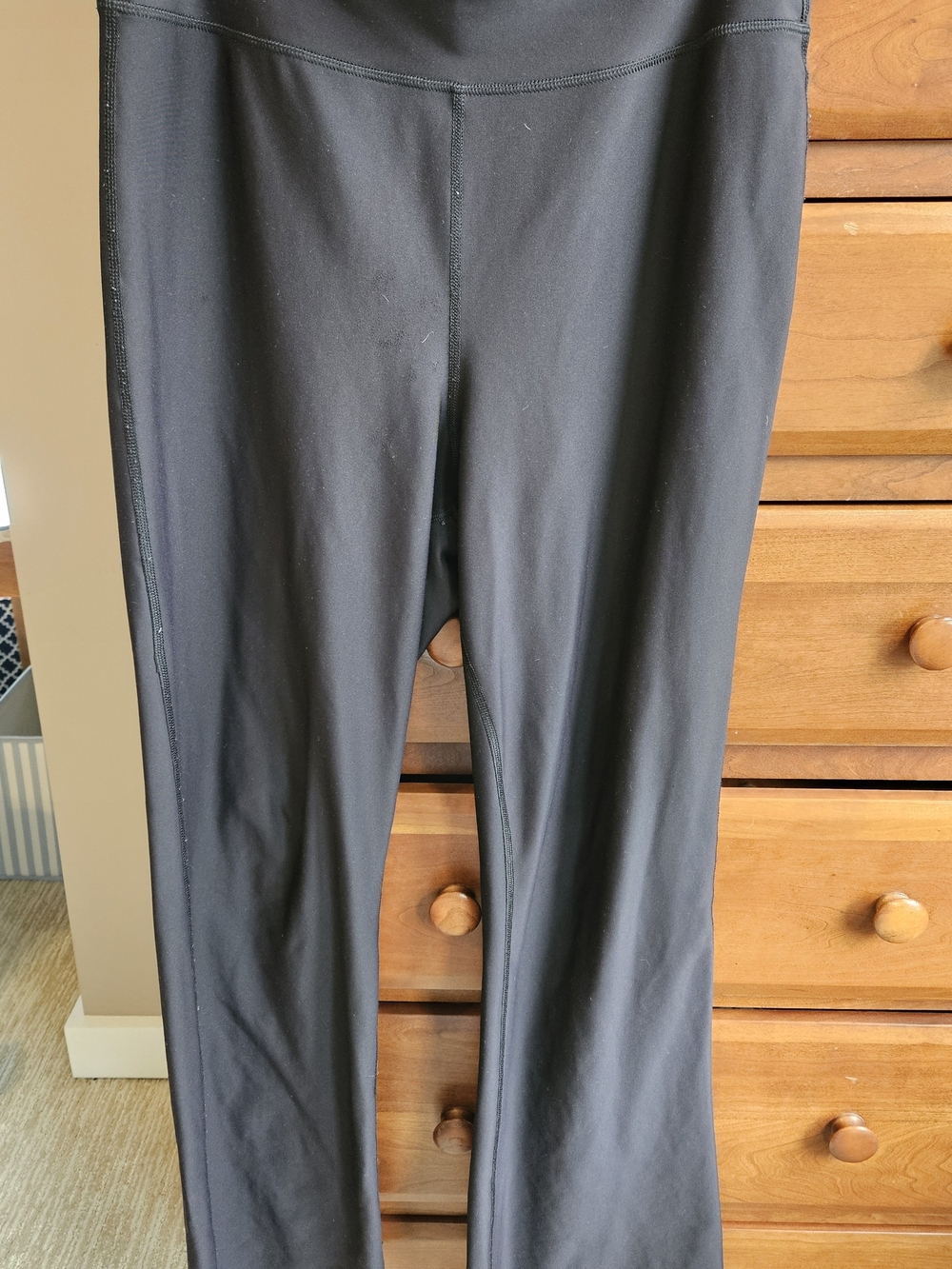 Old Navy Old Navy Extra High Rise Flare Go-Dry pants Navy Blue